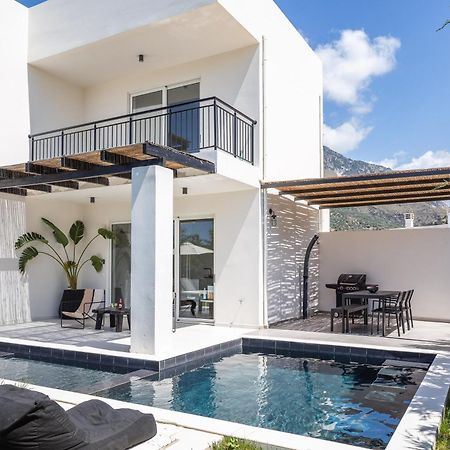 Modern Villa Casa Filo Verde With Private Pool & Bbq,200M From The Beach Plakias Extérieur photo