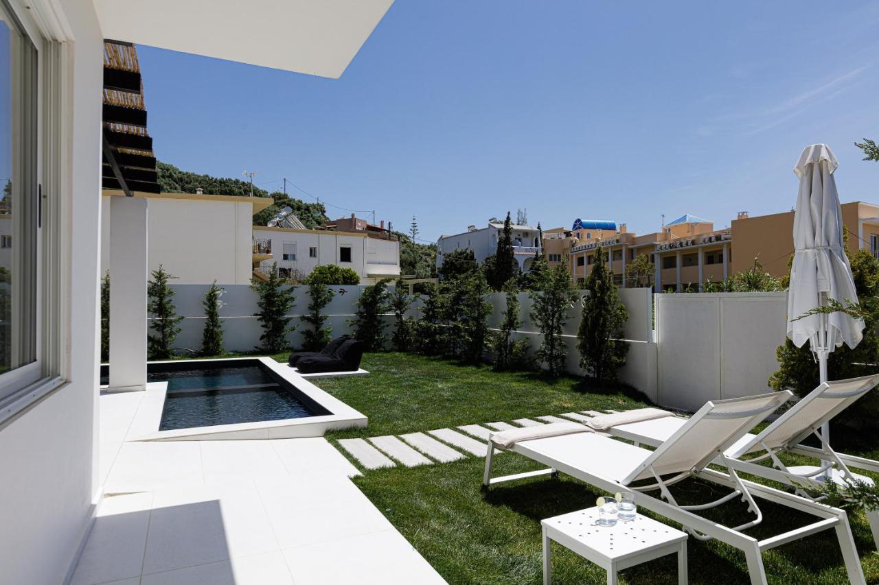 Modern Villa Casa Filo Verde With Private Pool & Bbq,200M From The Beach Plakias Extérieur photo